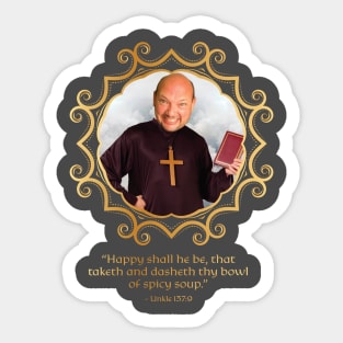 Reverend Bradley Wilkinson Sticker